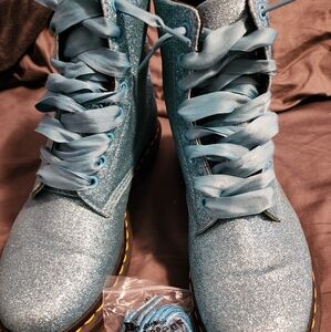 Dr. Martens Lace up Glitter boot